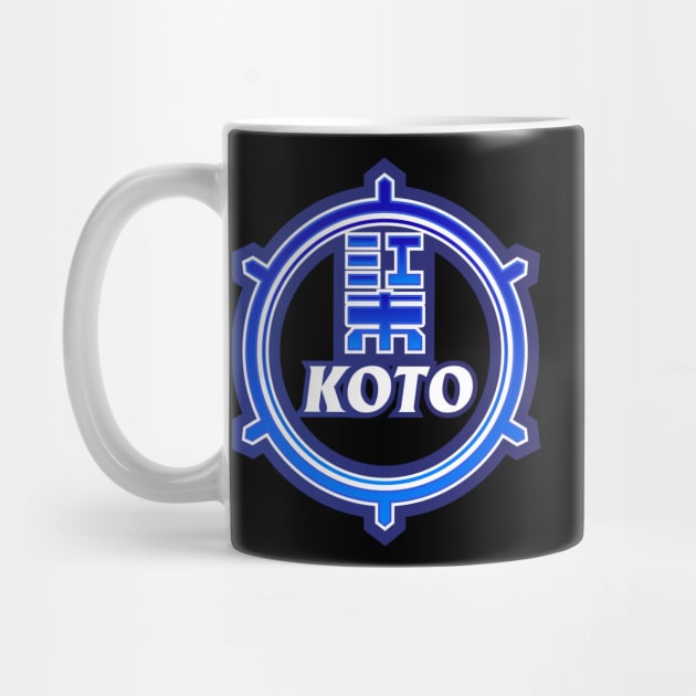 Koto Ward of Tokyo Japanese Symbol by PsychicCat